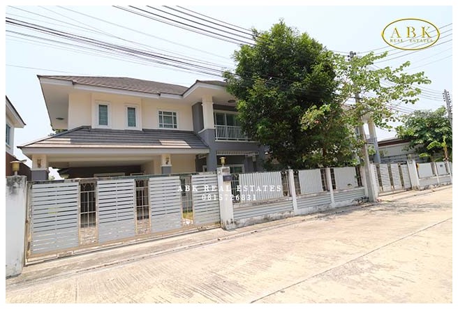 For SaleHouseNakhon Pathom : Single house, Baan Yu Sabai project, Nong Kha Yang, Mueang District, Nakhon Pathom Province, 7 million baht