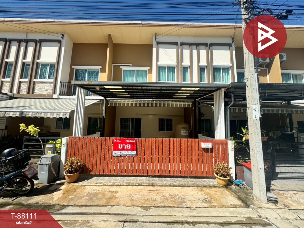 For SaleTownhouseRathburana, Suksawat : Townhouse for sale Plino Village Suksawat-Rama 3, Thung Khru, Bangkok