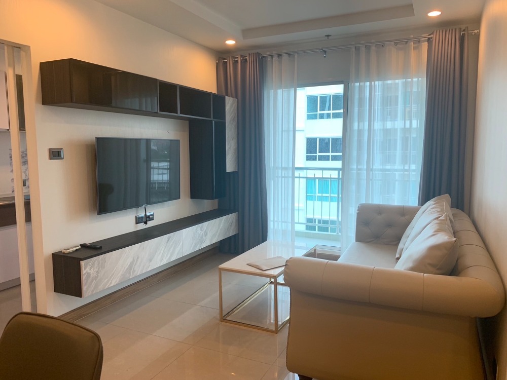 For RentCondoRama9, Petchburi, RCA : #Condo for rent Supalai Wellington2 near MRT Cultural Center - 2 bedrooms, 2 bathrooms - 12 floor, size 66 sq.m. - fully furnished  Rental price 30,000 baht/month