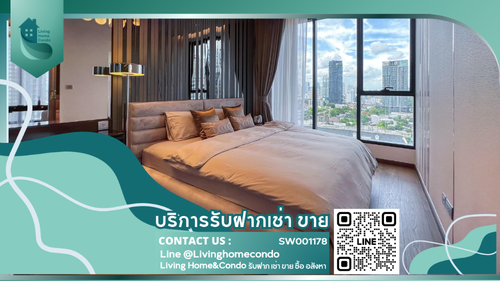 For SaleCondoSukhumvit, Asoke, Thonglor : For sale Ideo Q Sukhumvit36, corner room, rare unit, luxurious, with newly renovated bathtub (Sale with Tenancy) LH-SW001178