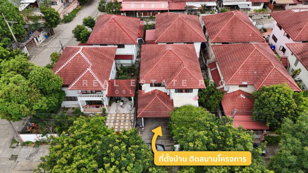 For SaleHousePathum Thani,Rangsit, Thammasat : For Sale: Two-Story Detached House Adjacent to Garden, Ban Phunsi, Pathum Thani