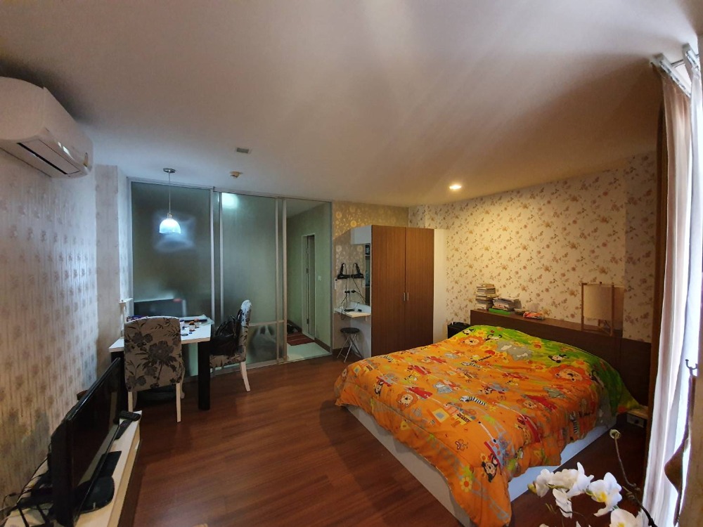 For SaleCondoLadkrabang, Suwannaphum Airport : Condo for sale: Air link Residence, size 35 sq m., 8th floor, Building 4, fully furnished, built-in (SM669)