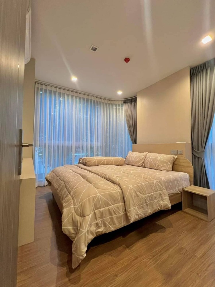 For RentCondoSukhumvit, Asoke, Thonglor : QPSM105 Condo for rent, Q Prasarnmit, 2nd floor, Building B, garden view, 60 sq m., 2 bedrooms, 2 bathrooms, 43,000 baht, 099-251-6615