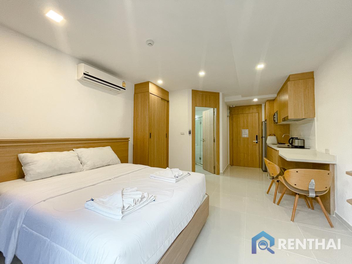 For SaleCondoPattaya, Bangsaen, Chonburi : Fully Furnished Studio Condo in City Garden Pratumnak, Pattaya Priced at 1.9M Thb