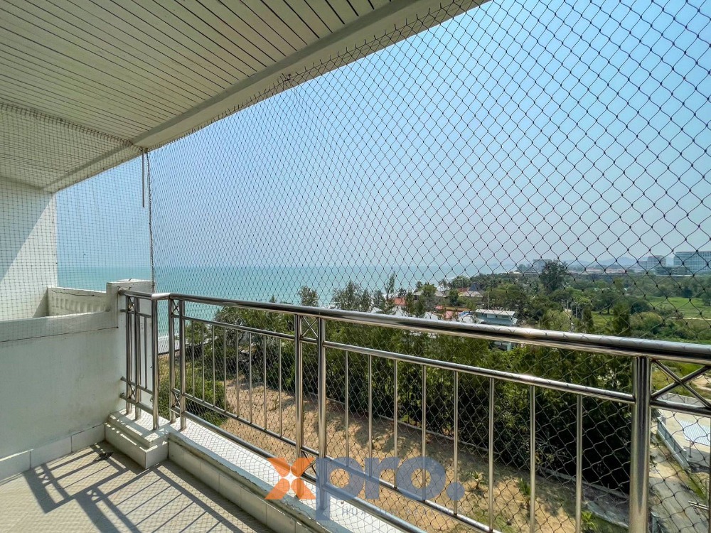 For SaleCondoCha-am Phetchaburi : Nice 2 Bedroom Seaview Apartment at Baan Rabiang Chan