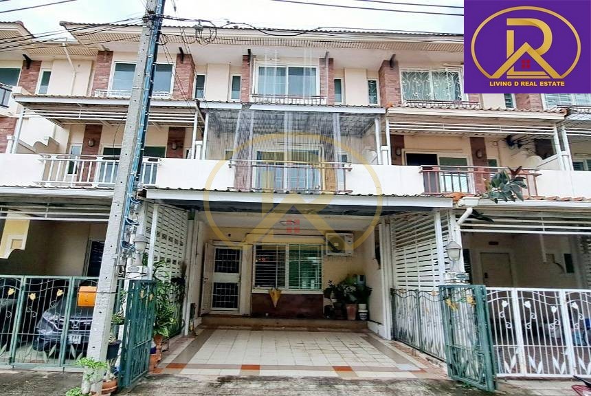 For SaleTownhomeNawamin, Ramindra : Urgent sale! Large 3-story townhome, Supalai Parkville Village, Ramindra 23, near Lat Pla Khao BTS Station (Pink BTS), Tha Raeng Subdistrict, Bang Khen District, Bangkok.