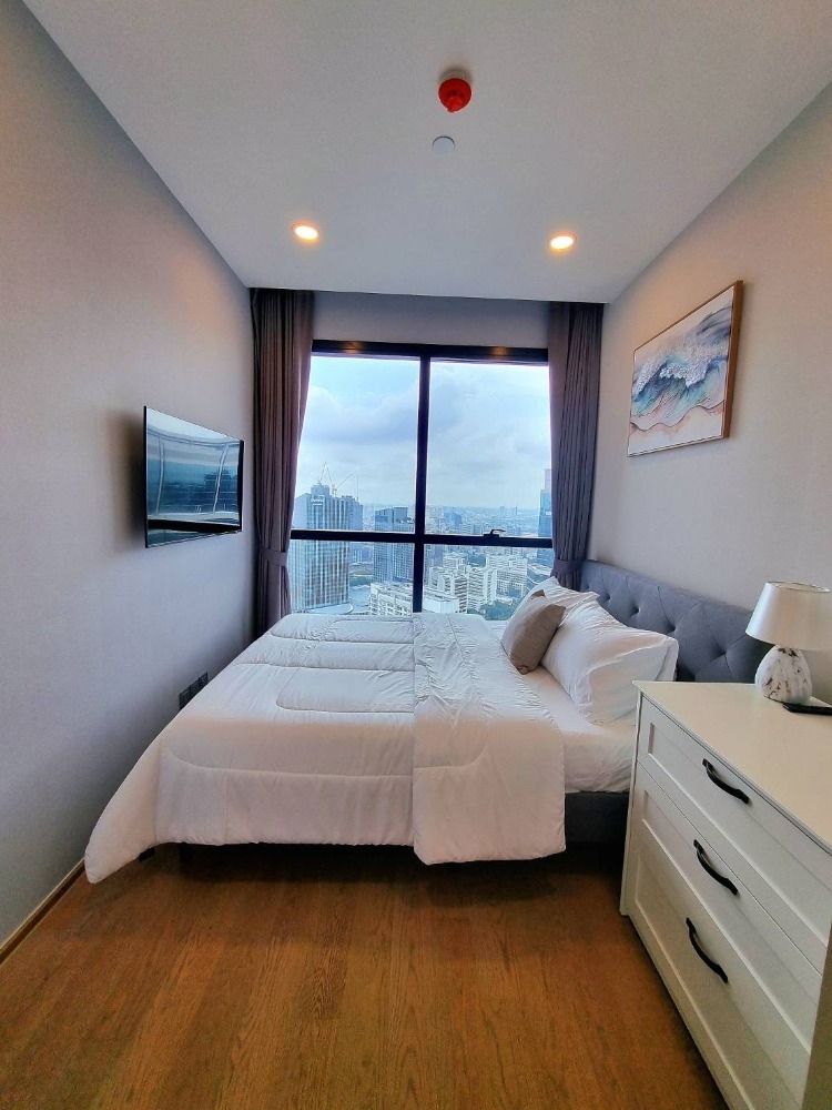 For RentCondoSiam Paragon ,Chulalongkorn,Samyan : Thep view, prime location, Ashton Chula Silom Condo for rent, 2Bedroom, fully furnished and electrical appliances, beautifully decorated.