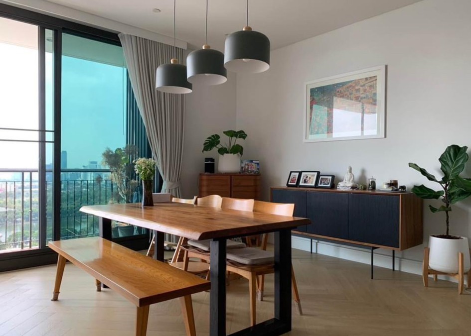 For SaleCondoSukhumvit, Asoke, Thonglor : ♦ Pet friendly ♦ 160.00 sq.m. Fully Furnished | 3 beds​ 4 baths ​| near Benchasiri Park 7 mins, Emporium 7 mins, BTS Phrom Phong station 11 mins