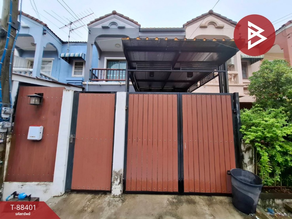 For SaleTownhousePathum Thani,Rangsit, Thammasat : Townhouse for sale Thararin Village Rangsit-Nakhon Nayok 56 Thanyaburi Nakhon Nayok