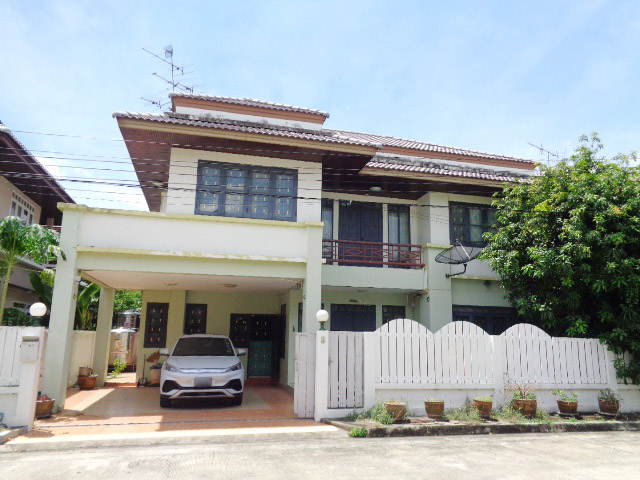 For SaleHouseNawamin, Ramindra : 🚩H1201 Single house for sale, 50 sq.w., Worarak Village, located on Khlong Song Road, Soi 27, near Safari World, Chaweng Sam Wa Tawan Tok, Min Buri, beautifully decorated, ready to move in