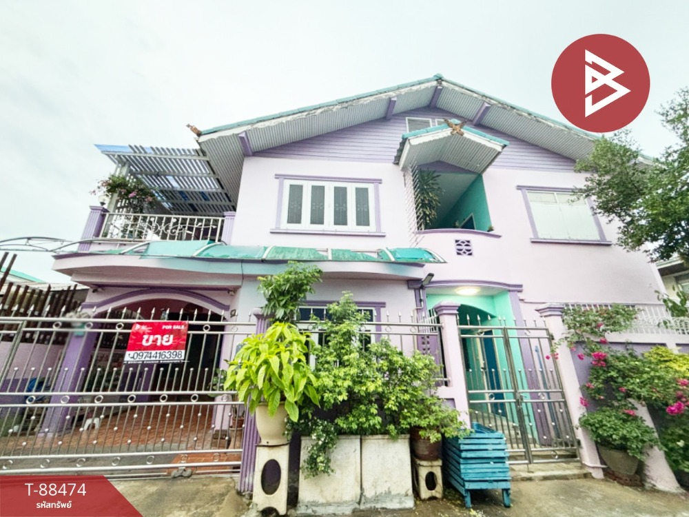 For SaleHouseEakachai, Bang Bon : Single house for sale with rental room, area 43 square meters, Chom Thong, Bangkok.