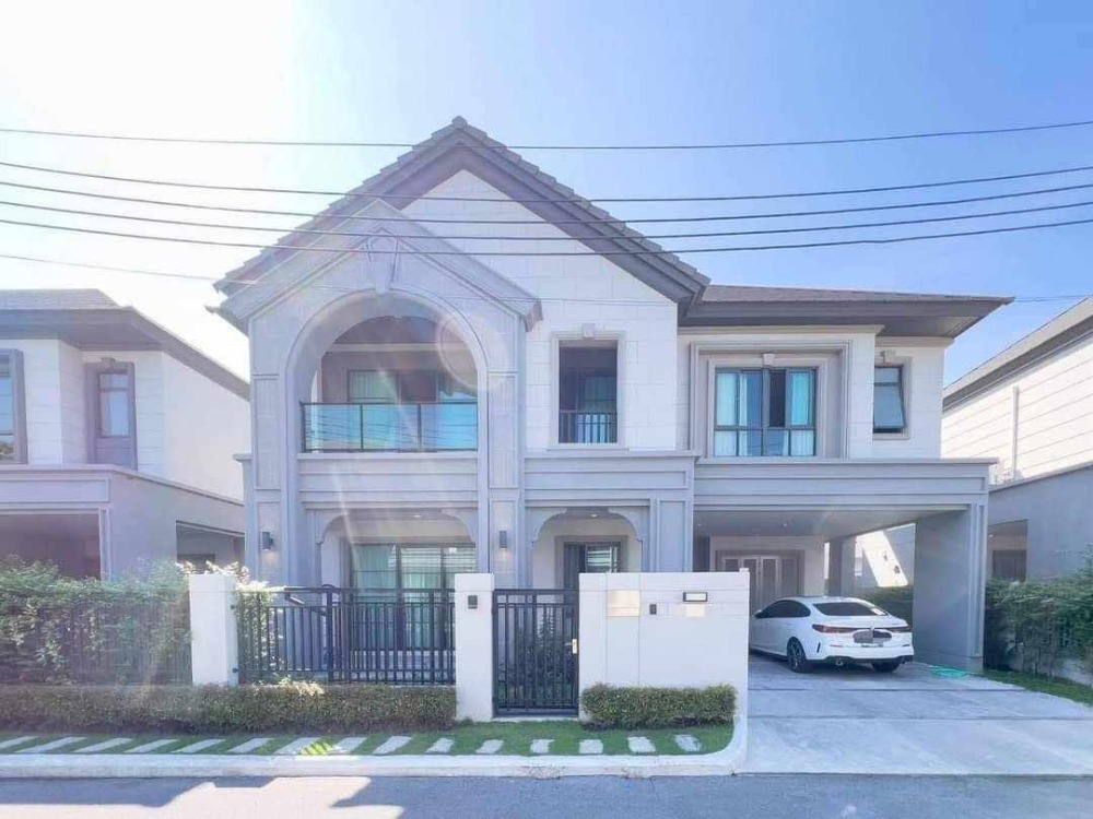 For SaleHouseNonthaburi, Bang Yai, Bangbuathong : ♦ Special Price ♦ Single house 2 storey 4 beds 2 parking| 54.00 sq.w. 254.00 sq.m. | near International School Bangkok 7 mins, St.Andrews international school 7 mins, The Mall Lifestore Ngamwongwan 17 mins