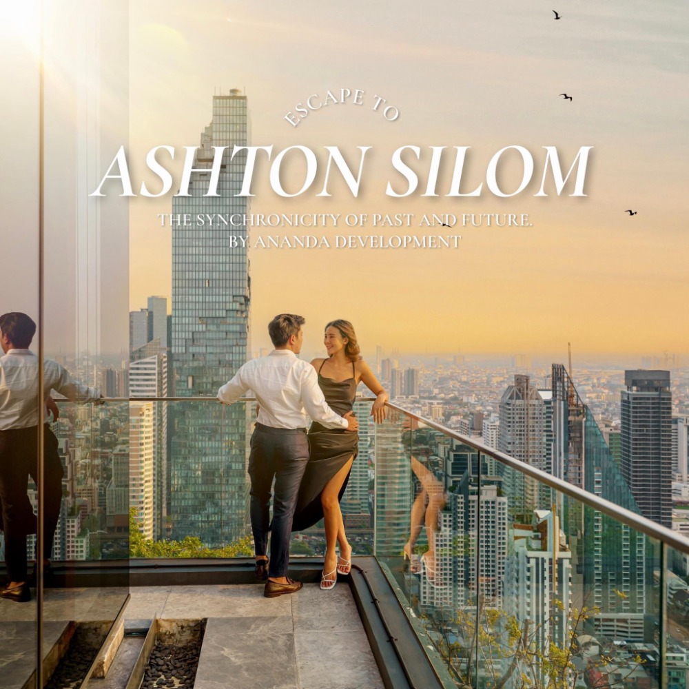 For SaleCondoSilom, Saladaeng, Bangrak : Condo on Silom Road, fully furnished, 1 bedroom at ASHTON SILOM Luxury Residence, near BTS Chong Nonsi 350 meters, new look, cooler than before, starting at 9.89 MB*