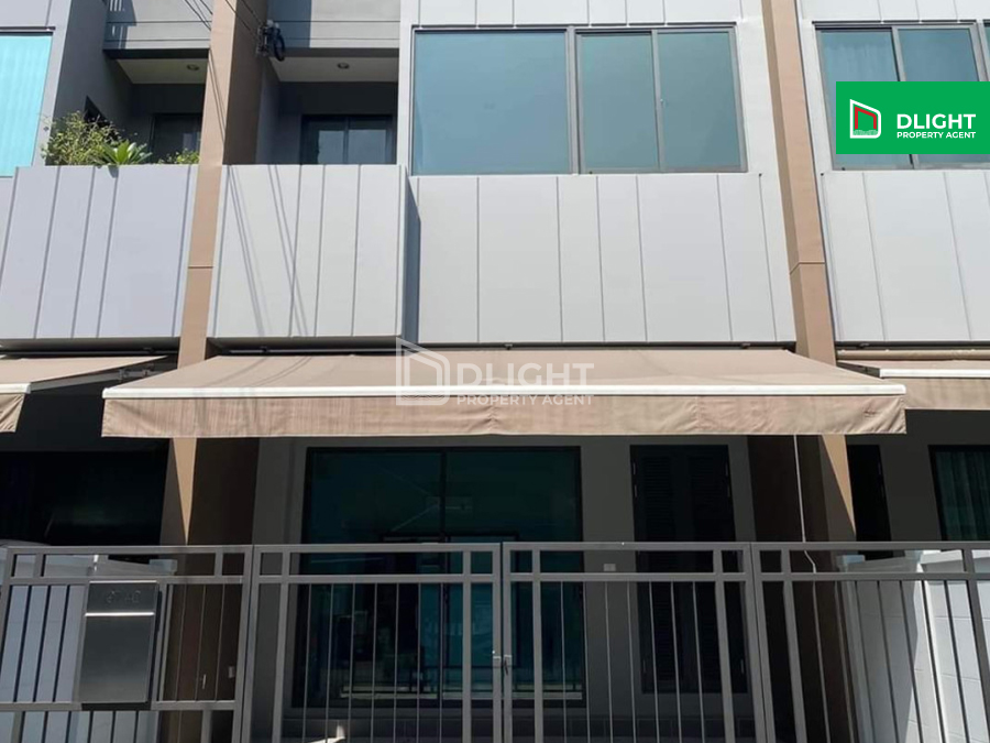 For SaleTownhouseRama5, Ratchapruek, Bangkruai : Townhome in the middle of the city, The Era Pinklao-Charan, 38 sq m, 152 sq m, 3 bedrooms, 3 bathrooms, price 5.8 million baht, ready to move in. Good location in the city center