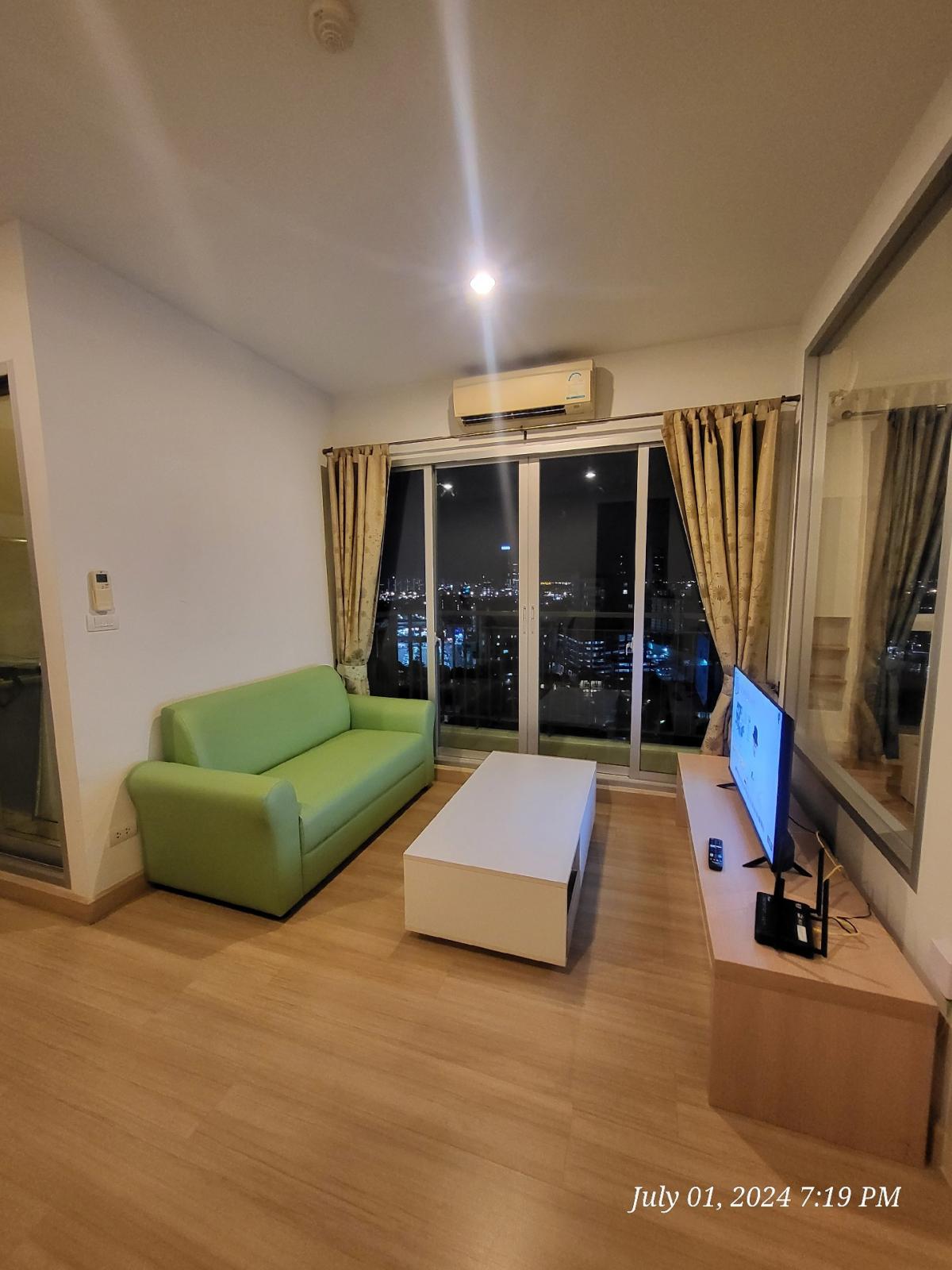 For RentCondoBangna, Bearing, Lasalle : Condo Room For Rent 1 bedroom Free Wifi