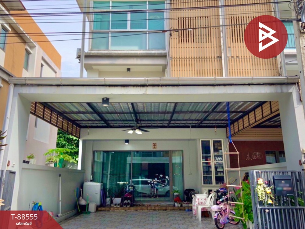 For SaleTownhouseKaset Nawamin,Ladplakao : Townhouse for sale, Eco Space Kaset-Nawamin Village, Bangkok.