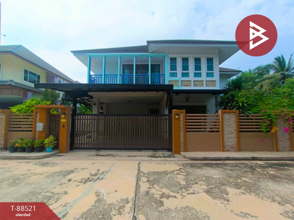 For SaleHouseSamut Songkhram : Single house for sale Wanneeya Village, Thaiwithi, Lat Yai, Samut Sakhon