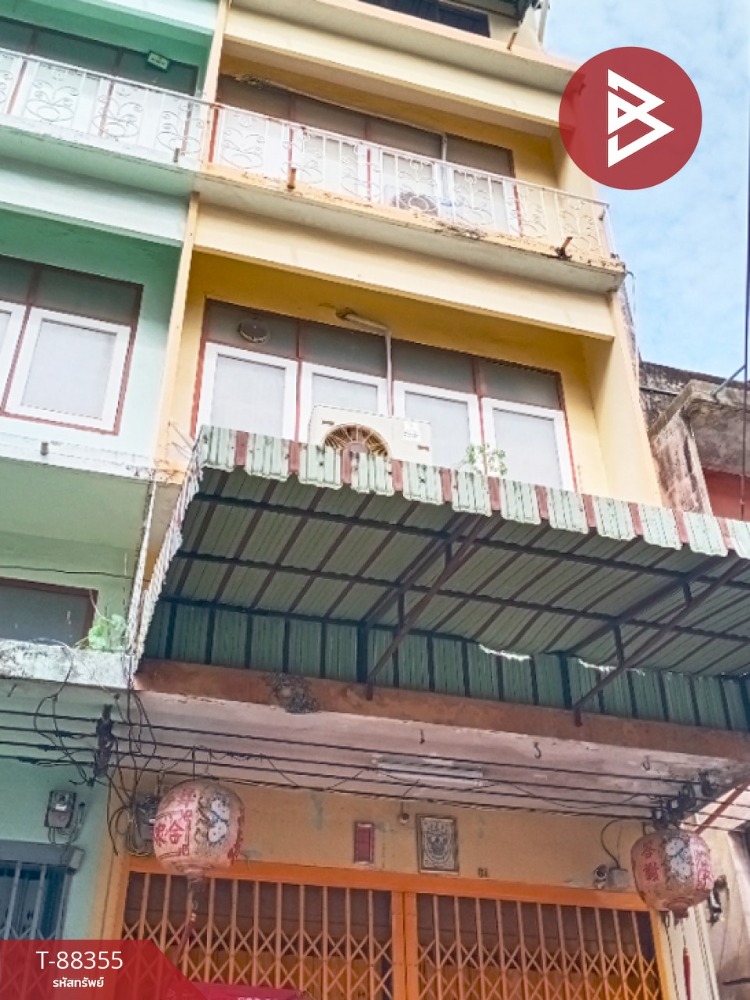 For SaleShophouseWongwianyai, Charoennakor : 4-story commercial building for sale, area 23.6 square meters, Khlong San, Bangkok.