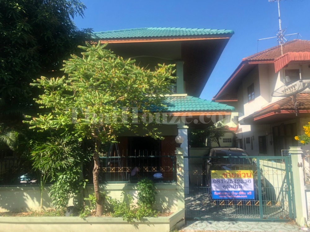 For SaleHouseNakhon Pathom : 2-story detached house for sale, Supitcha Village 2, Salaya, Sam Phran, Nakhon Pathom.