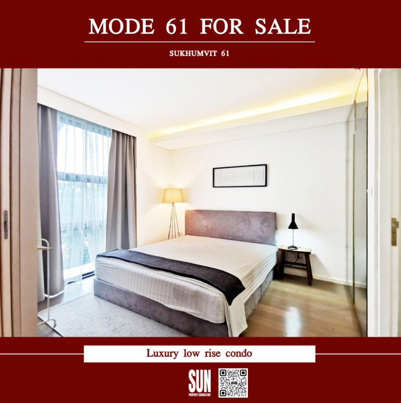 For SaleCondoSukhumvit, Asoke, Thonglor : Mode61 ,For sale luxury low rise condo, BTS Ekkamai