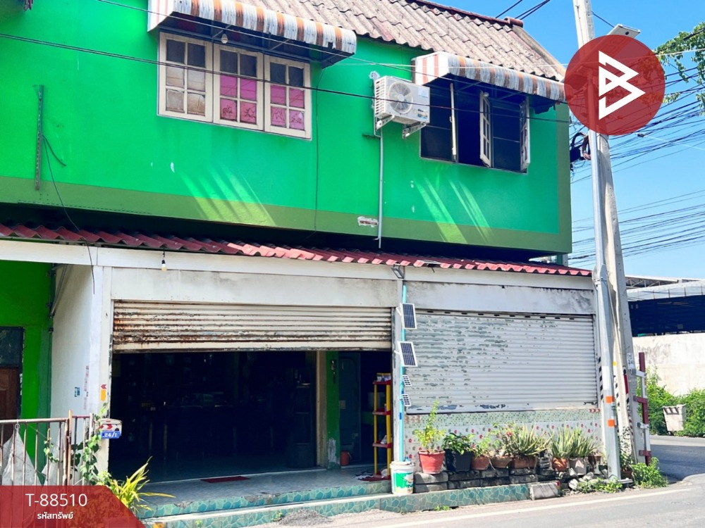 For SaleShophouseSamut Prakan,Samrong : 2-story commercial building for sale, Bang Pu Nakhon Village 2, Theparak, Samut Prakan.