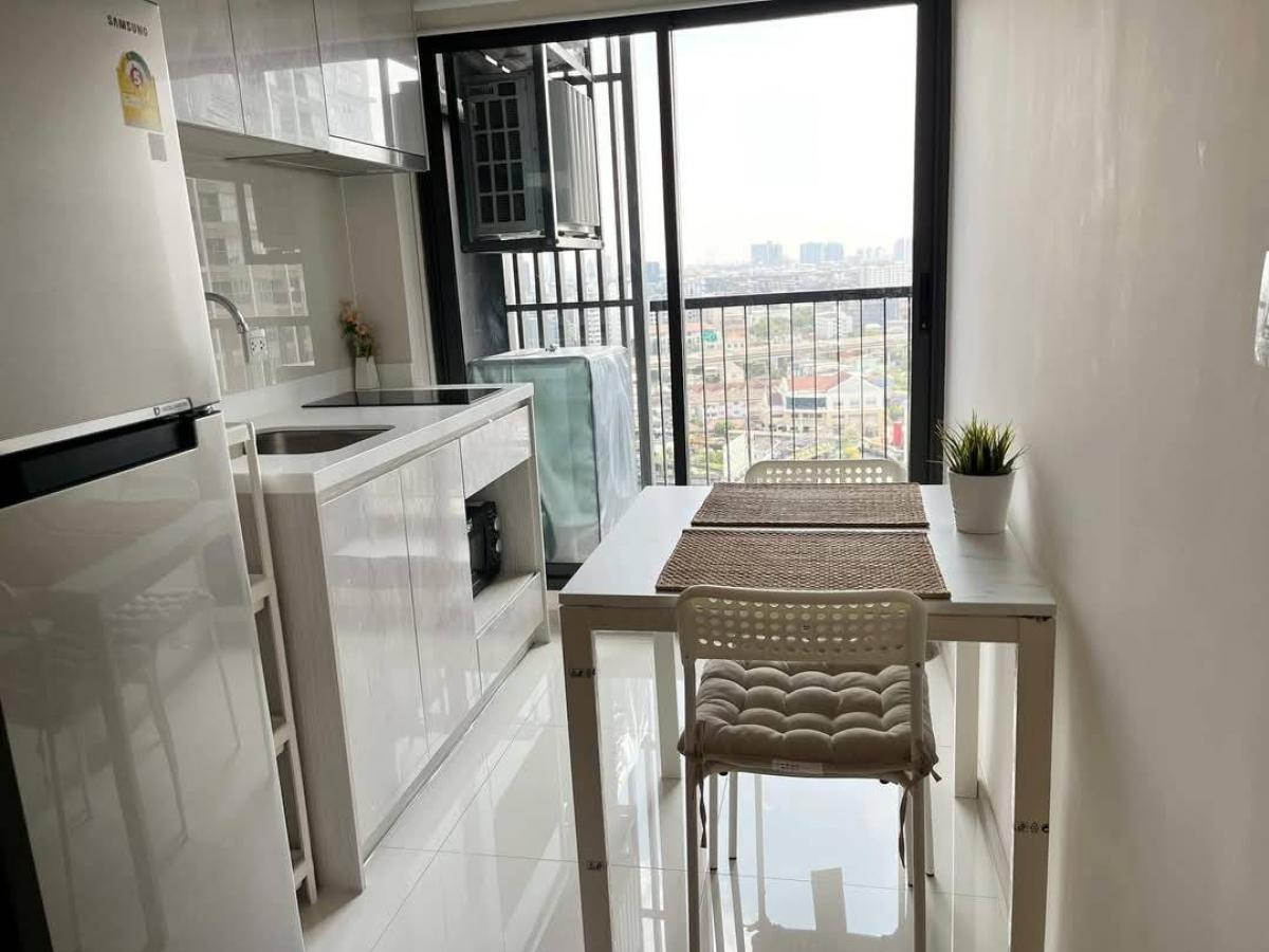 For RentCondoOnnut, Udomsuk : Condo for rent, 1 bedroom, Life Sukhumvit 48, near BTS Phra Khanong, near the electric train, the room is ready to move in.