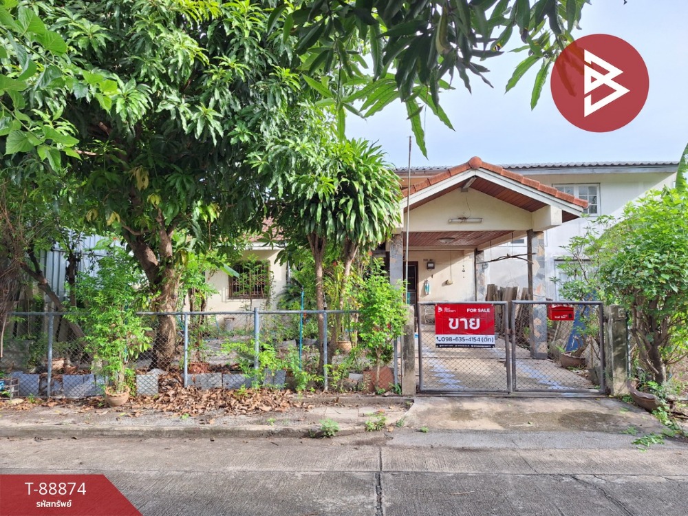 For SaleHouseLadkrabang, Suwannaphum Airport : Single house for sale Kheha Romklao Village, Lat Krabang, Bangkok