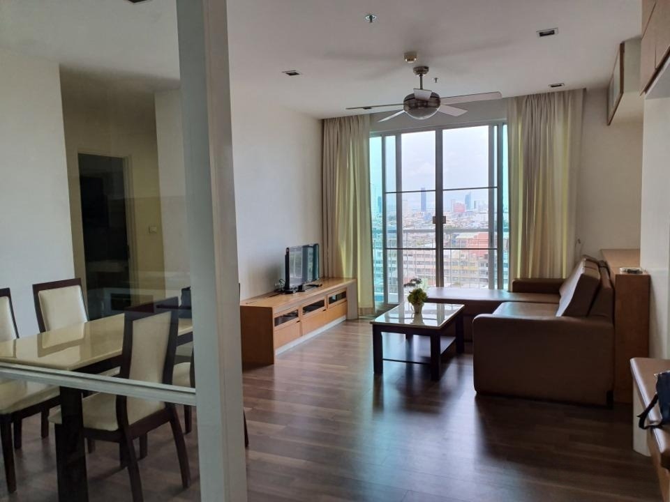 For RentCondoThaphra, Talat Phlu, Wutthakat : For rent, The Room Sathorn - Taksin, 2 bedrooms, 2 bathrooms, 76 sq m.