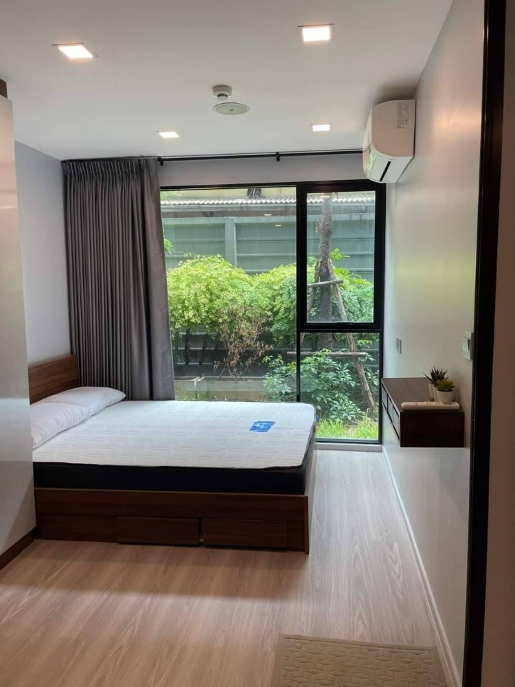 For SaleCondoRatchadapisek, Huaikwang, Suttisan : S-MDIZ102 Condo for sale Modise Ratchada 32, 1st floor, garden view, 24 sq m., 1 bedroom, 1 bathroom, 1.89 million  064-959-8900