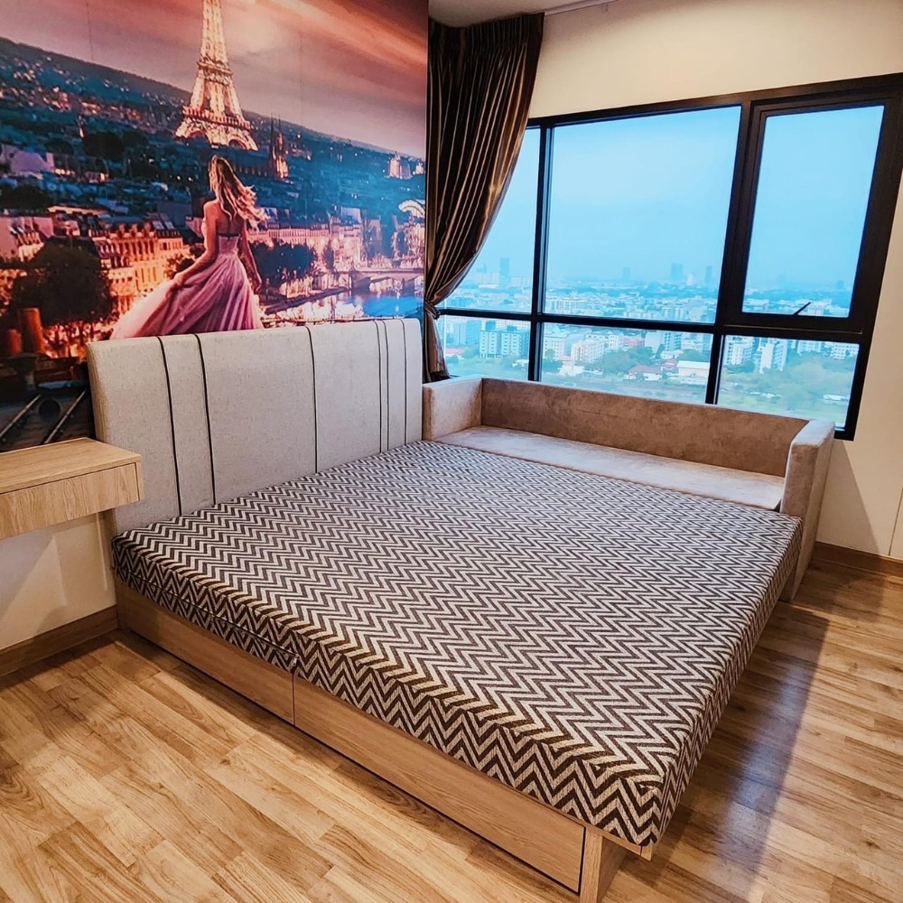 For SaleCondoBangna, Bearing, Lasalle : S-NSB114 Condo for sale, Niche Mono Sukhumvit-Bearing, 21st floor, city view, 49.7 sq m., 1 bedroom, 1 bathroom. 4.99 million 064-959-8900