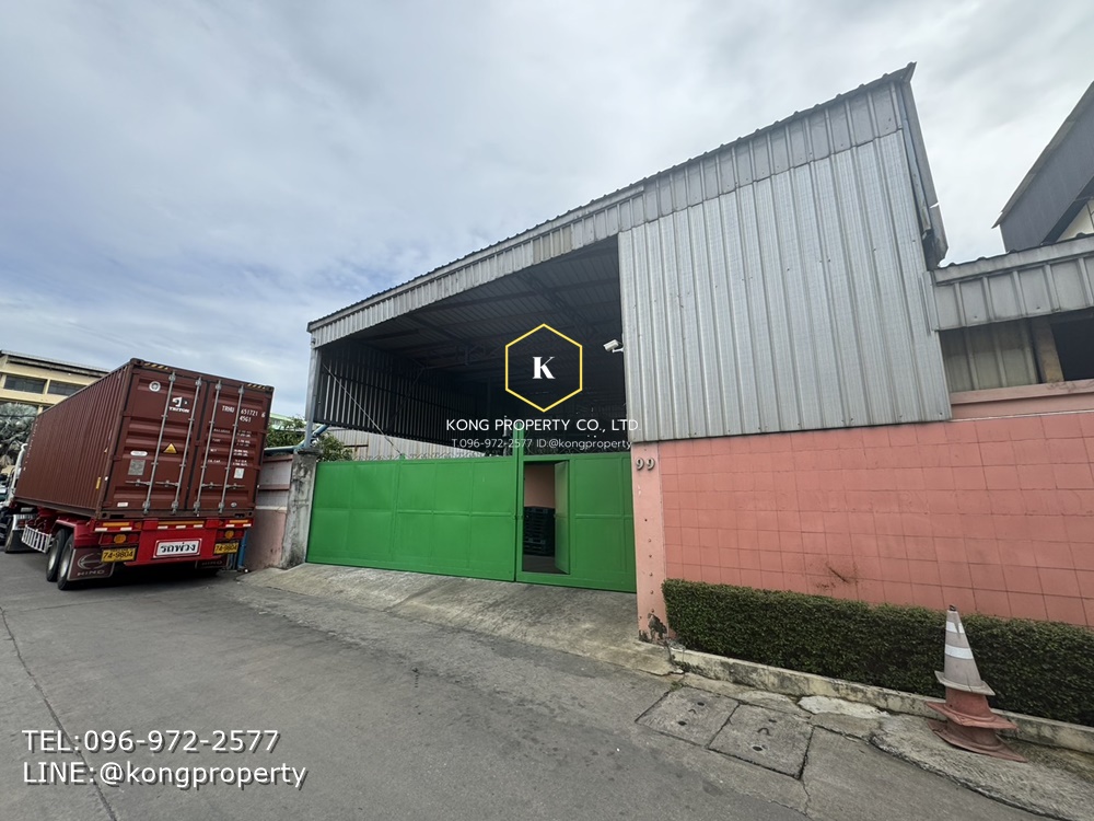 For RentWarehouseNakhon Pathom : Warehouse for rent, Krathum Lom, Phutthamonthon Sai 4, Sam Phran, Nakhon Pathom, total area 4,214 sq m.