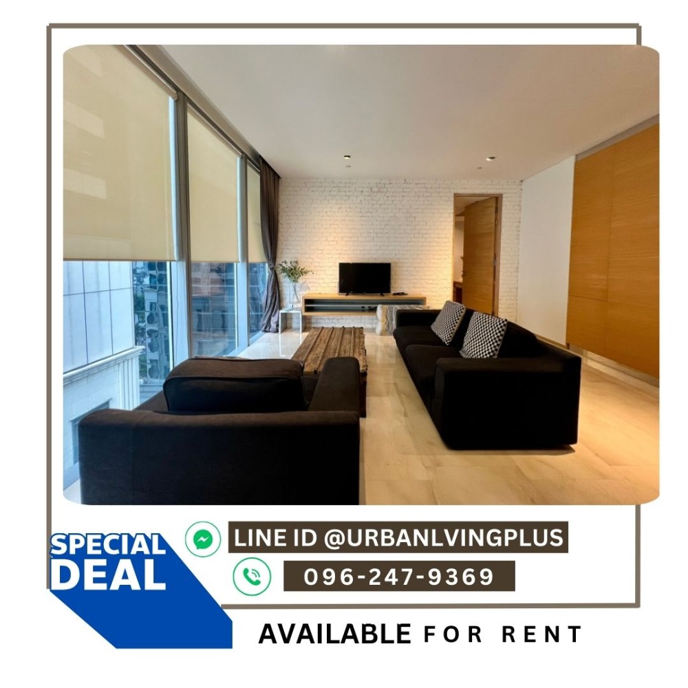 For RentCondoSilom, Saladaeng, Bangrak : ( U20240703300 ) Pls Call 096-2479369✨FOR RENT SALADAENG RESIDENCES✨1 bedroom, 1 bathroom, 65 Sq.M., New room, furnished, Special Deal!!