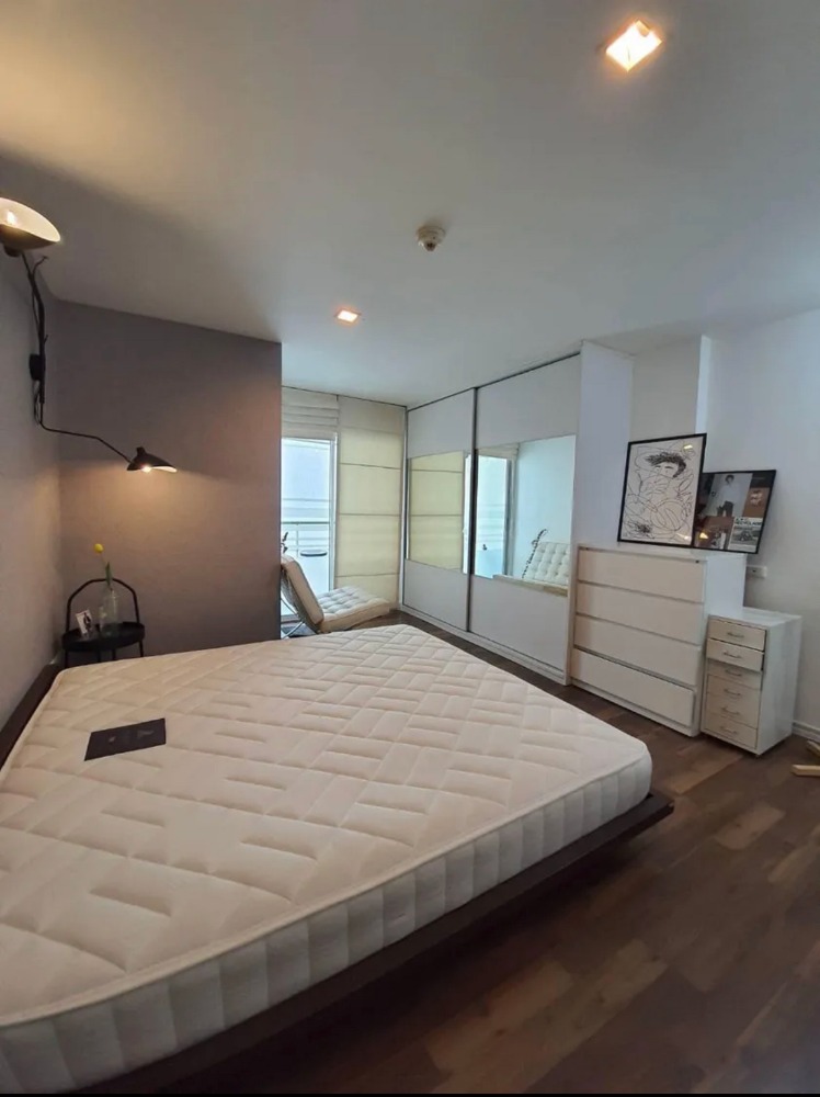 For RentCondoOnnut, Udomsuk : For rent: The Room Sukhumvit 79 (BTS On Nut), good location for those who like a quiet condo, 60 sq m, 2 bedrooms, 1 bathroom, 2 balconies, beautiful room, fully furnished, ready to move in.