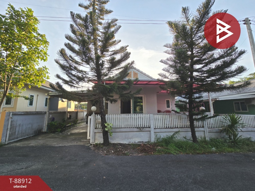 For SaleHouseRayong : Single-storey detached house for sale, area 50 square wah, Wang Wa, Klaeng, Rayong