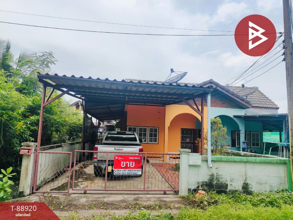 For SaleHouseChachoengsao : Single house for sale Wongpreecha Village, Bang Khwan, Chachoengsao