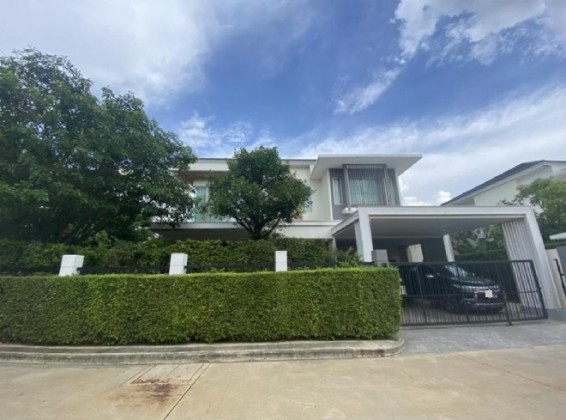 For RentHousePathum Thani,Rangsit, Thammasat : Call 081-632-0632, 2-storey detached house for rent, Perfect Masterpiece Chaengwattana Project, Chaengwattana Road, Chaiyaphruek Road / Pak Kret Intersection, opposite Singapore International School SISB / Fully Furnished / Residential