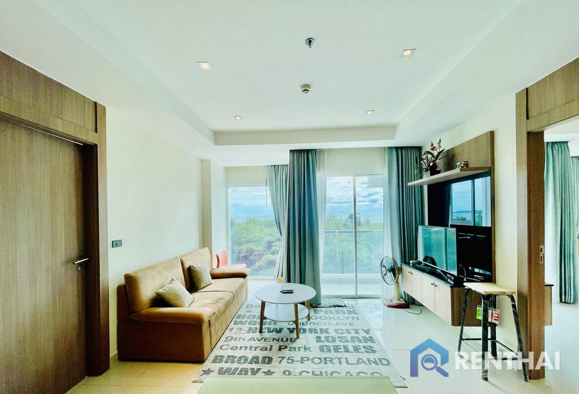 For SaleCondoPattaya, Bangsaen, Chonburi : Fully-Furnished 2-Bed Condo in Pattaya