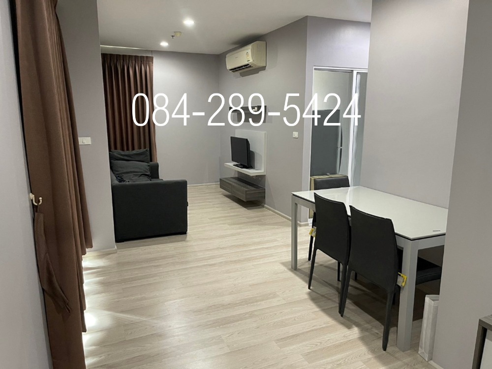 For SaleCondoRatchadapisek, Huaikwang, Suttisan : Condo for sale, Centric Huai Khwang Station, size 61 square meters, 2 bedrooms, corner room , near MRT Huai Khwang, Property code 04-E1244141