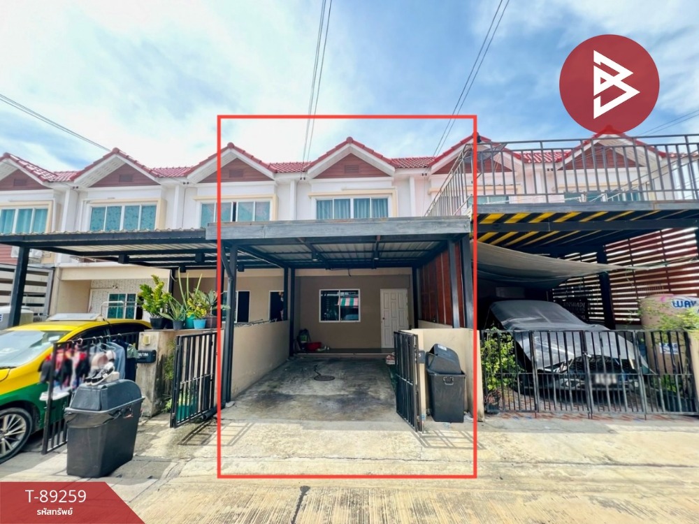 For SaleTownhouseSamut Prakan,Samrong : Townhouse for sale Phumjai Niwet Village Thepharak-Bang Bo, Samut Prakan