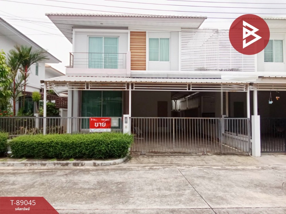 For SaleHouseSamut Prakan,Samrong : Single house, Groove Ville Bangna Village, cheap price.