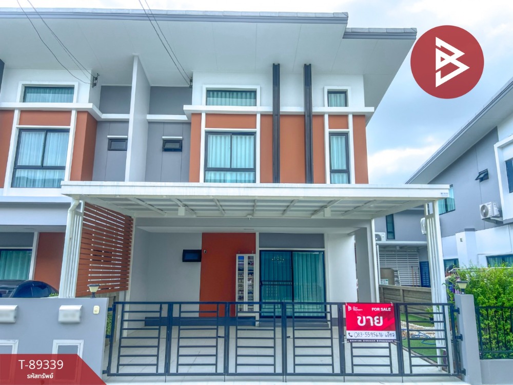 For SaleHouseAyutthaya : Semi-detached house for sale, Anasiri Village, Ayutthaya, Koh Rian, Phra Nakhon Si Ayutthaya, ready to move in.