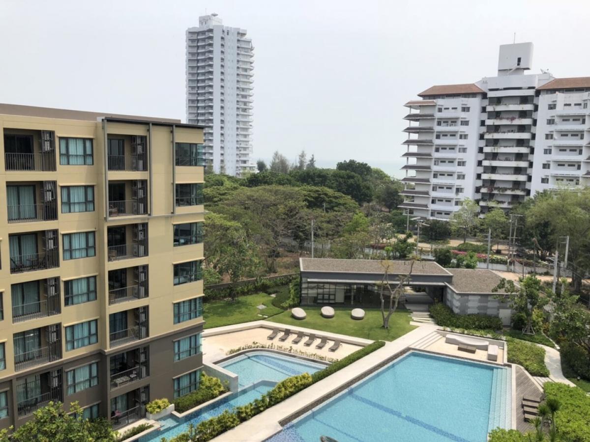 For SaleCondoCha-am Phetchaburi : Condo for sale, pool view, sea view, Rain, Hua Hin, Cha-am, 2.39 million baht.