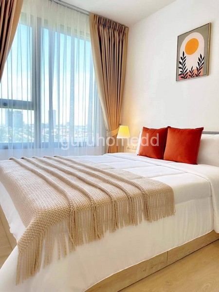 For RentCondoKasetsart, Ratchayothin : ghd000279R Condo for rent Chewathai Kaset - Nawamin size 25 sq m 7th floor fully furnished