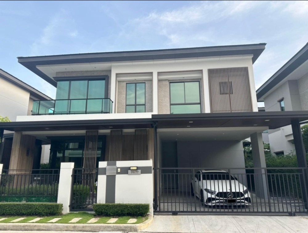 For SaleHouseVipawadee, Don Mueang, Lak Si : 2-story detached house for sale, Bangkok Boulevard, Don Mueang, Chaengwattana, beautiful, luxurious, ready to move in, near Don Mueang Airport. Interested? Line @841qqlnr