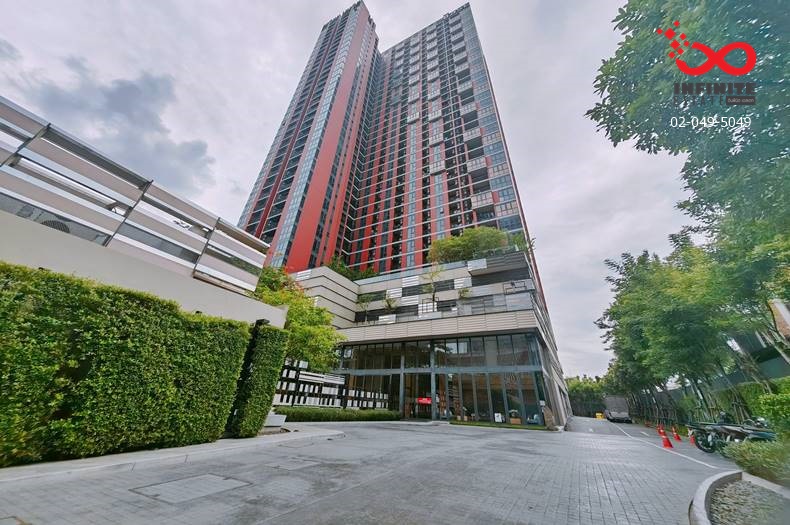 For SaleCondoRama9, Petchburi, RCA : Condo for sale, The Base Garden Rama 9, area 31.25 square meters, Rama 9 Road, with furniture. electrical appliance