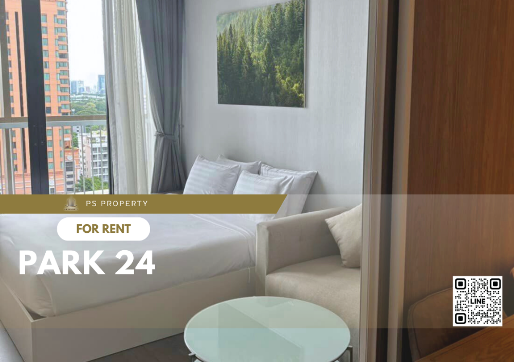 For RentCondoSukhumvit, Asoke, Thonglor : For rent 📌 Park 24 📌 Fully furnished and electrical appliances, near BTS Phrom Phong.