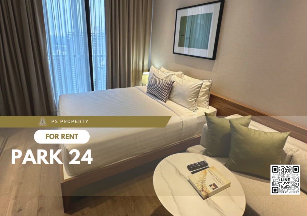 For RentCondoSukhumvit, Asoke, Thonglor : For rent ✨ Park 24 ✨ complete furniture and electrical appliances, near BTS Phrom Phong.