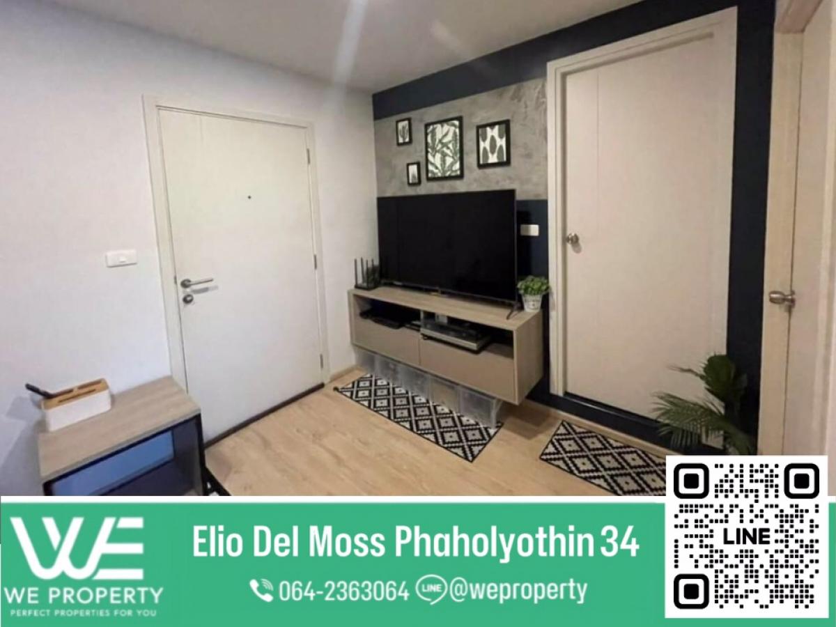 For SaleCondoKasetsart, Ratchayothin : Never rented out, fully furnished⭐Elio Del Moss Phahon Yothin 34