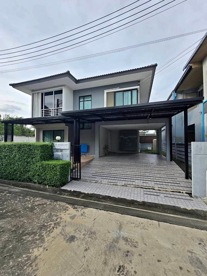 For RentHousePathum Thani,Rangsit, Thammasat : Single house for rent, Delight Project, Don Mueang-Rangsit