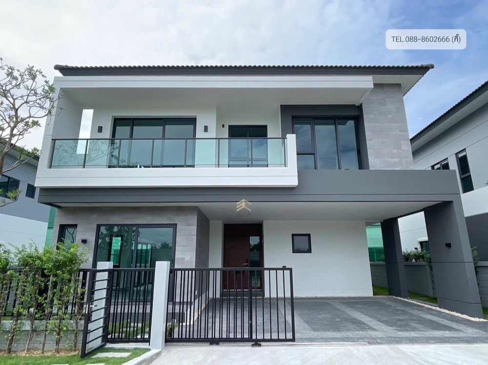 For SaleHouseBangna, Bearing, Lasalle : House for sale, quality location. : The City Bangna (New house, very little used, already decorated) 🔥Price 17.5 million🔥